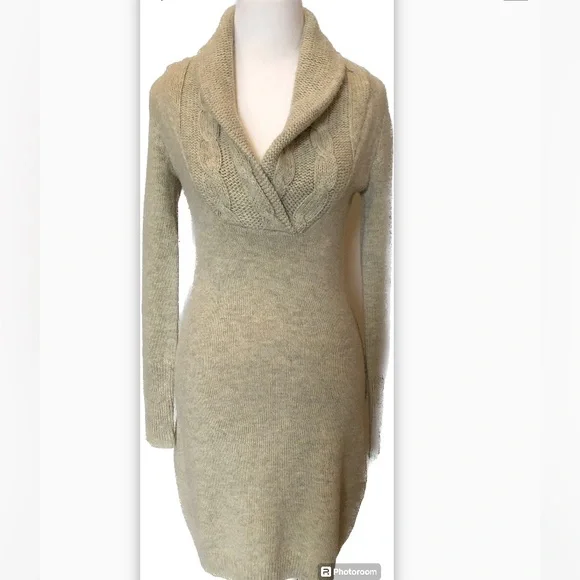 Boston Proper Wool Blend Dress - Picture 3 of 9